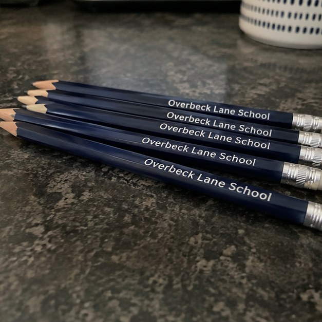 Custom pencils — customer photo