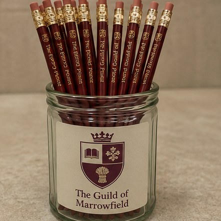Customized pencils for builders merchants and trades
