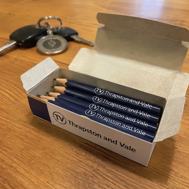 Personalized pencils — customer photo